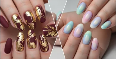 oval nails