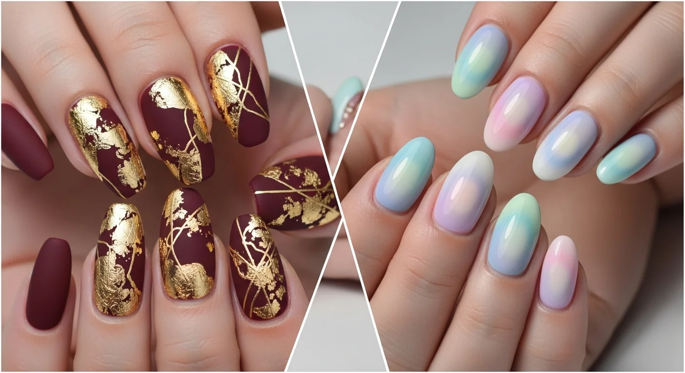 oval nails