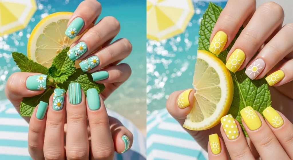 pastel nails