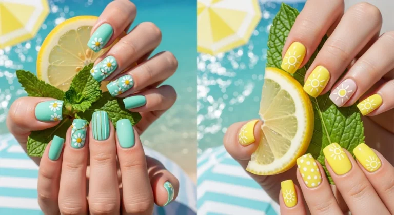 pastel nails