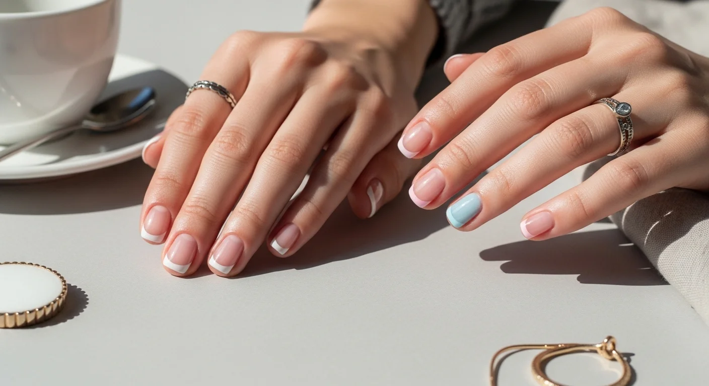 short french nails