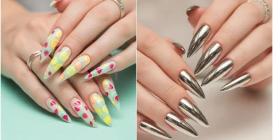 stiletto nails