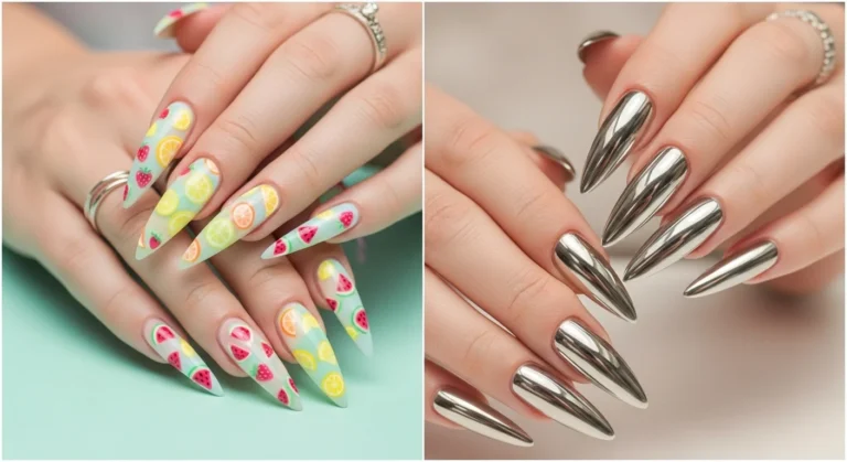 stiletto nails