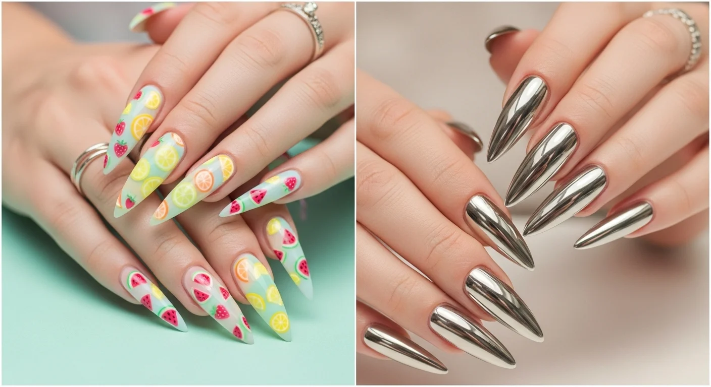 stiletto nails