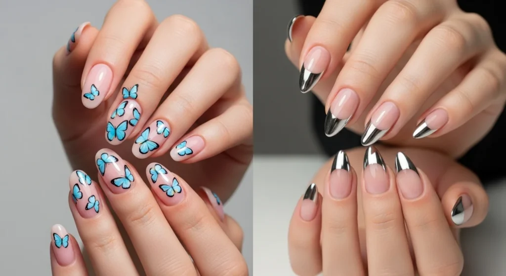 summer acrylic nails