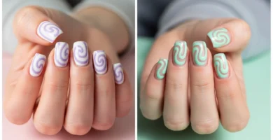 tropical nails