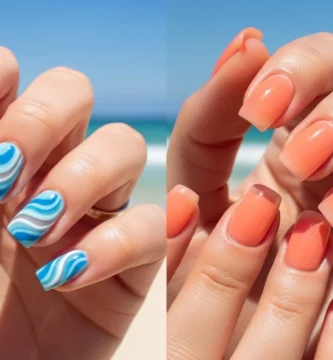 vacation nails summer