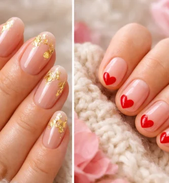 valentines nails