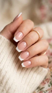 02. Classic White French Tips