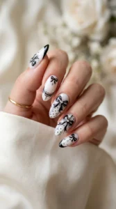 02. Classy Black and White Bows