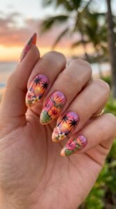 02. Tropical Sunset Floral Designs
