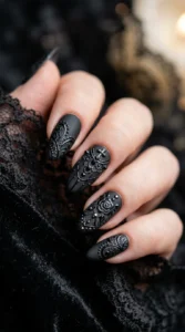 04. Matte Lace Gothic Designs