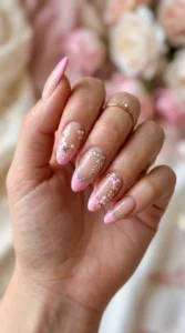 White Lace and Floral Accents