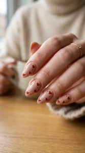 Conversation Heart Candy Nails