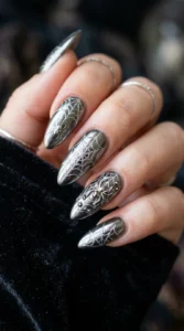06. Chrome Spider Web Art