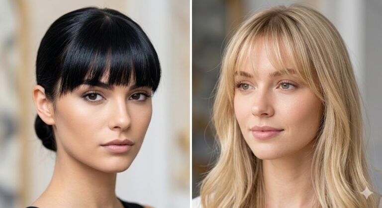 Birkin Bangs Hairstyle