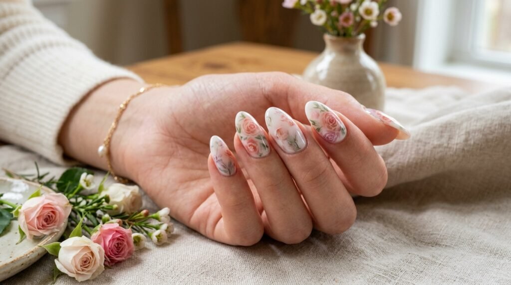 Blooming Gel Nails