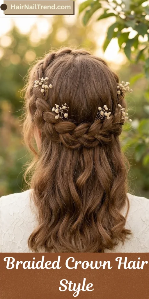 Braided Crown Hair Style