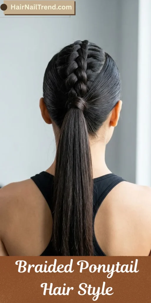 Braided Ponytail Hair Style