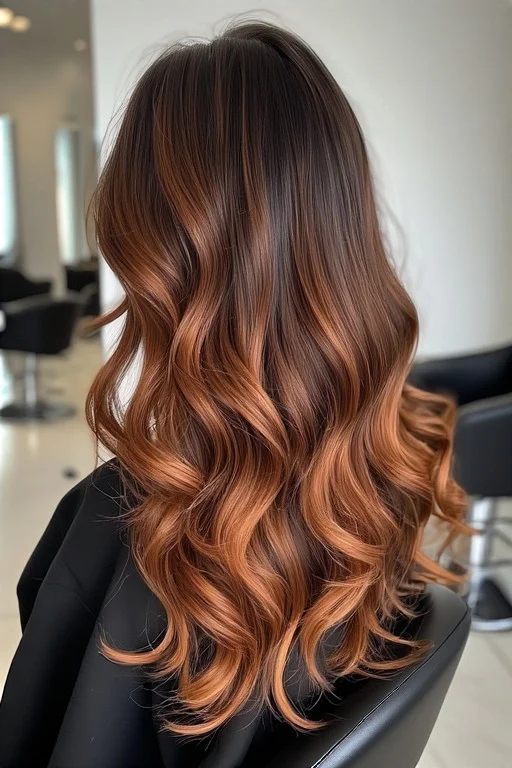 Copper Melt Balayage