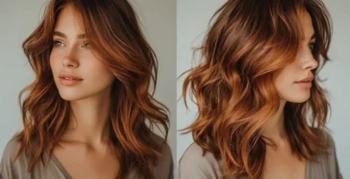Copper Melt Hairstyle