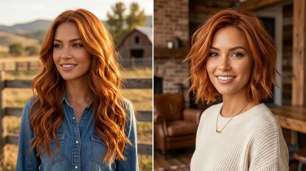 Cowboy Copper Hairstyle