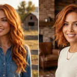Cowboy Copper Hairstyle