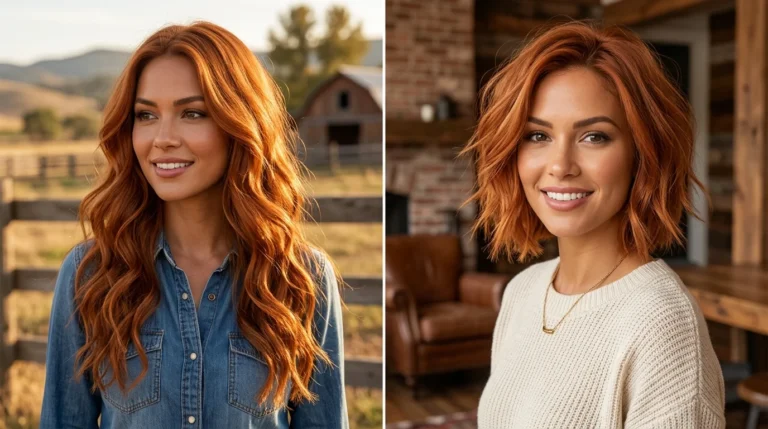 Cowboy Copper Hairstyle