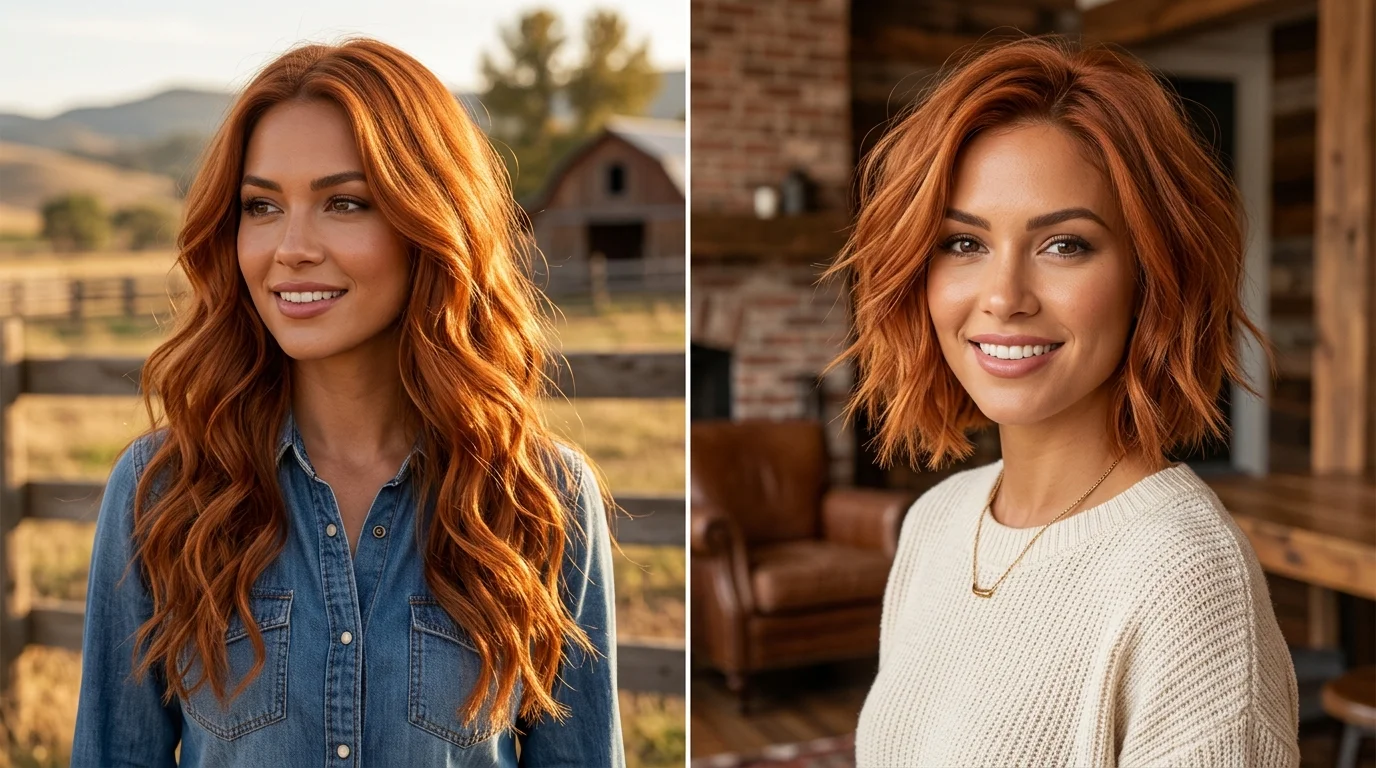 Cowboy Copper Hairstyle