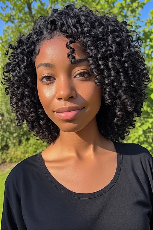 Curly French-Girl Volume Layers