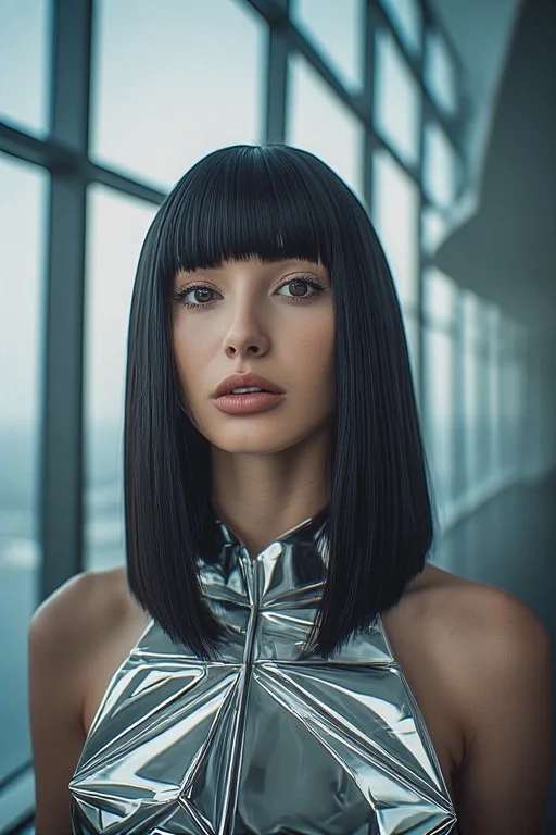 Glass Hair Straight Look