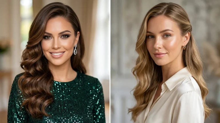 Hair Down Look Ideas