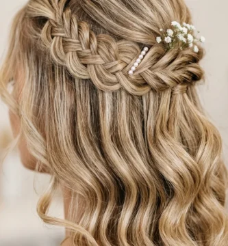 Half Up Half Down Prom Hair