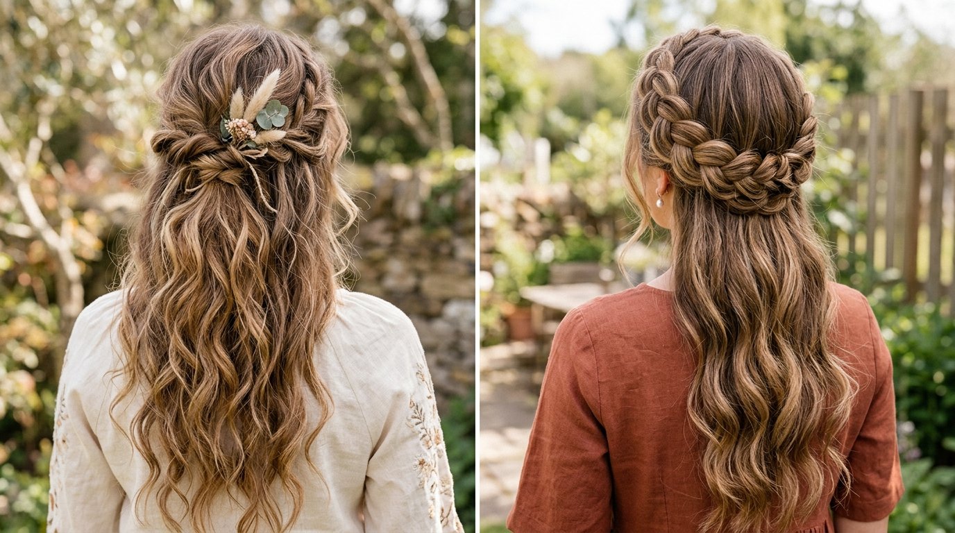 Half Up Half Down Prom Hair