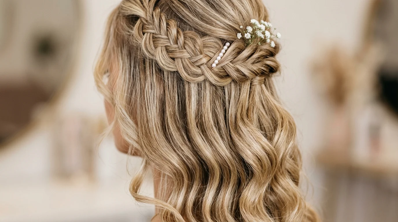 Half Up Half Down Prom Hair