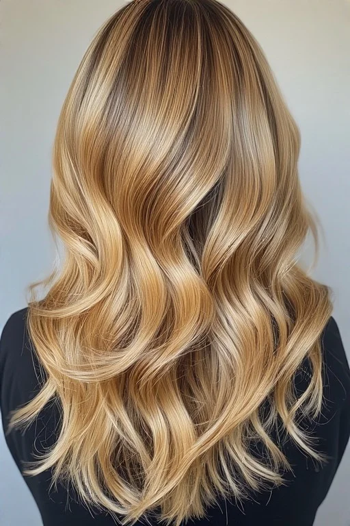 Honey Blonde Balayage (Natural Blended Glow)