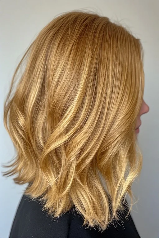 Honey Blonde Bob Cut (Fresh and Modern)