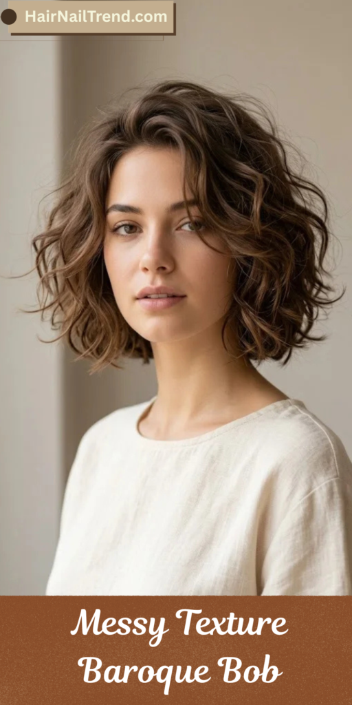 Messy Texture Baroque Bob