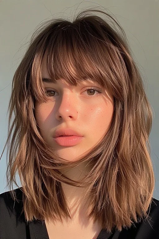 Shaggy Layered Birkin Fringe