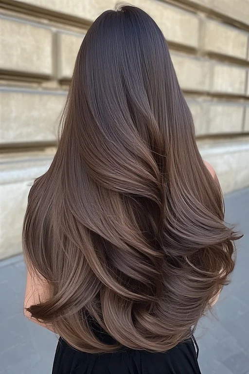 The Sleek Parisian Long Layer Style