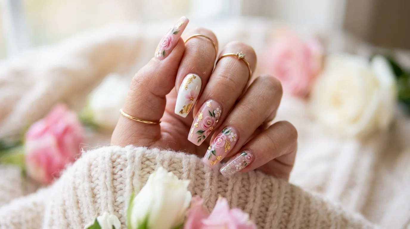 cute nails acrylic