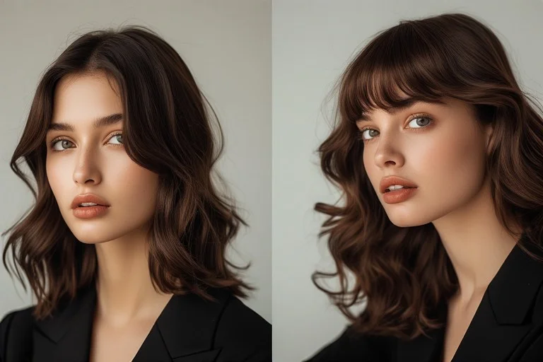 gucci bangs hairstyle